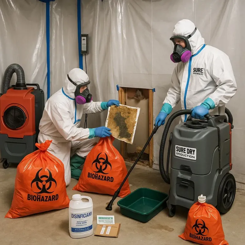 Contaminated Water Handling Protocols process in Canton, OH