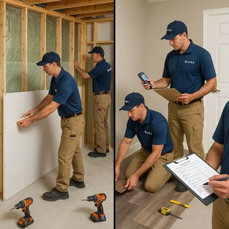 Repairs and Reconstruction process in Canton, OH